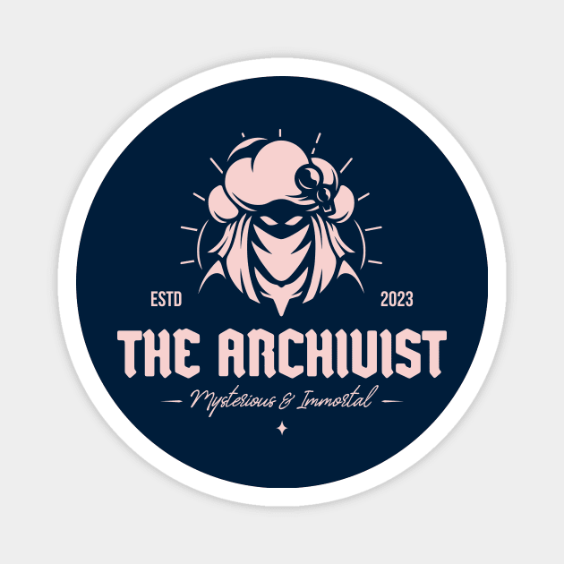 Archivist Magnet by Alundrart